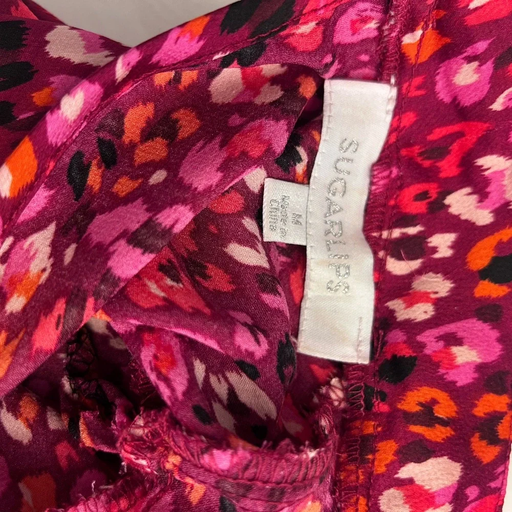 Sugarlips Multicolor Abstract Blouse - Picture 2 of 3